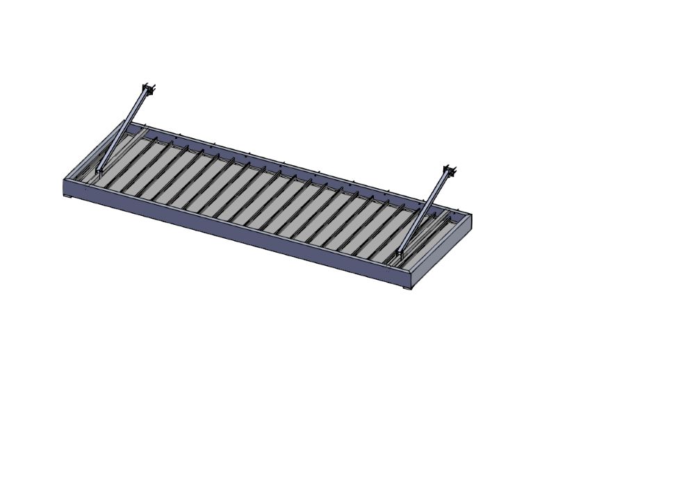 Frame with Mounting Hardware