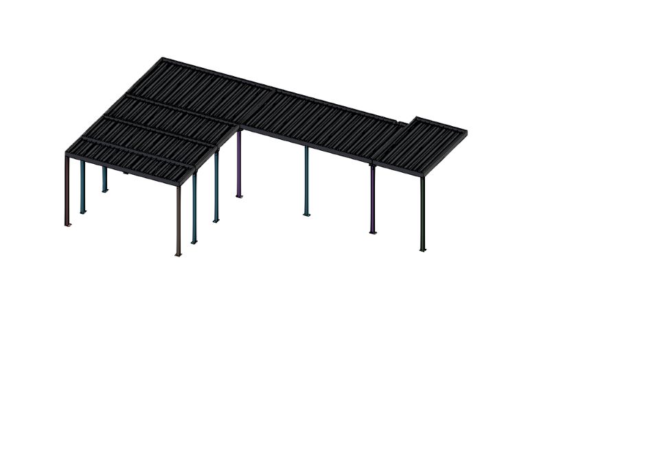 Gutter Assembly with Wood Trim